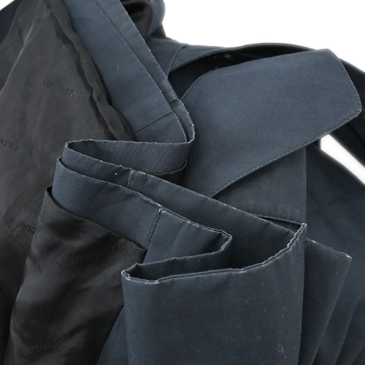 Balenciaga 2016 Coat Navy #34