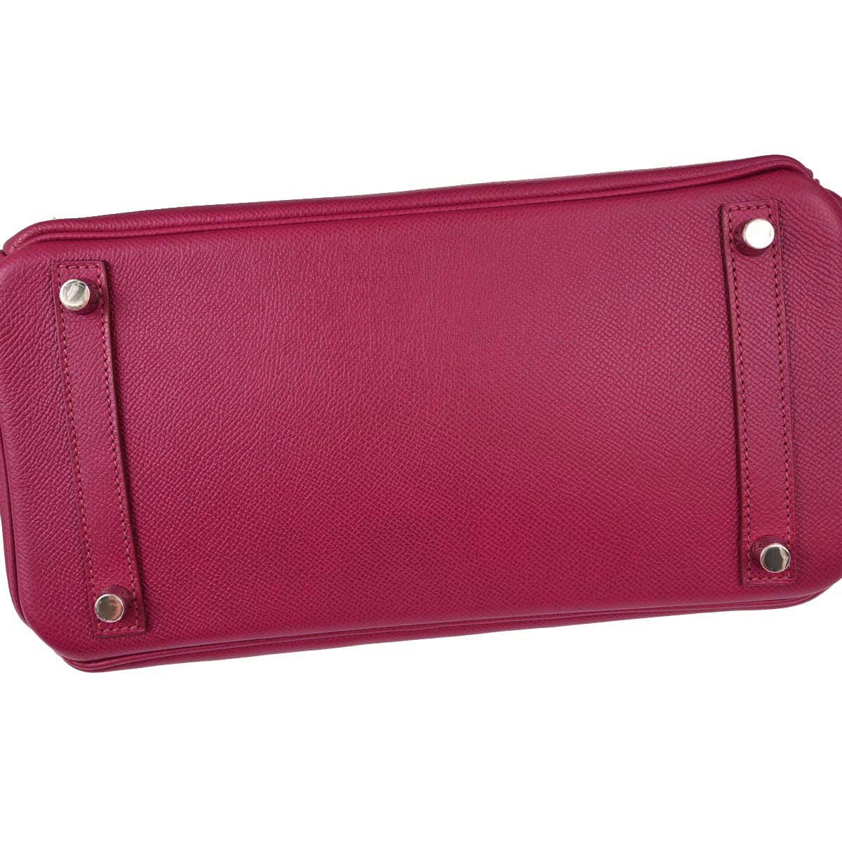 Hermes Ruby Epsom Birkin 30 Handbag