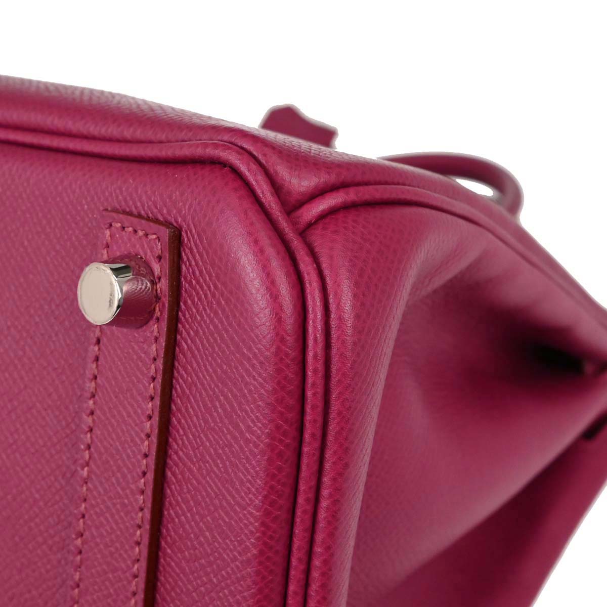 Hermes Ruby Epsom Birkin 30 Handbag