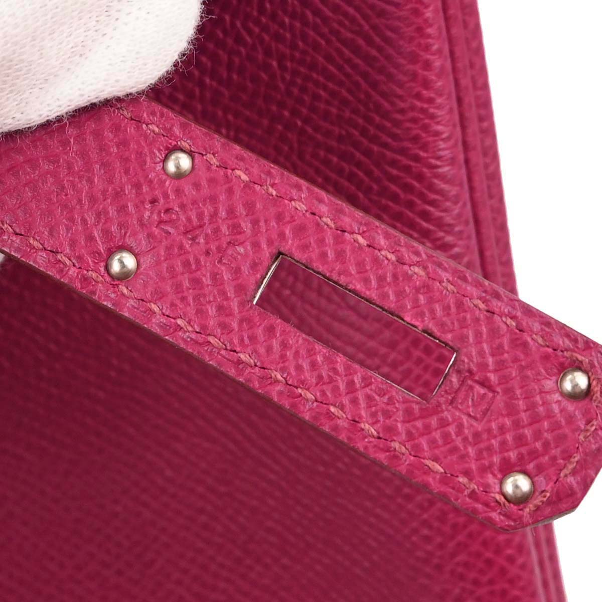 Hermes Ruby Epsom Birkin 30 Handbag