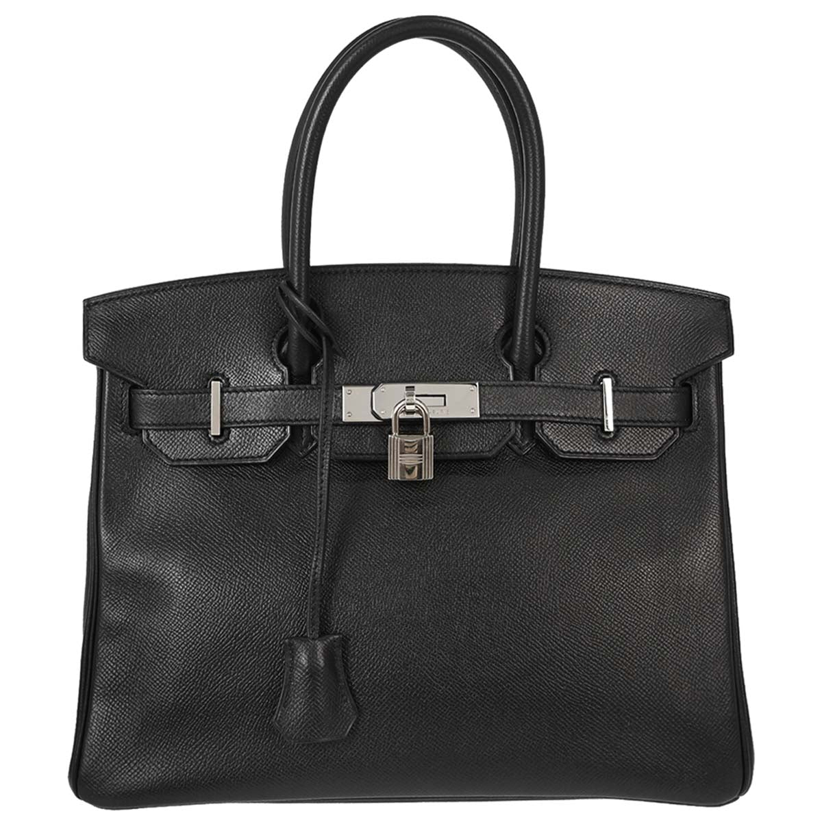 Hermes Black Epsom Birkin 30 Handbag