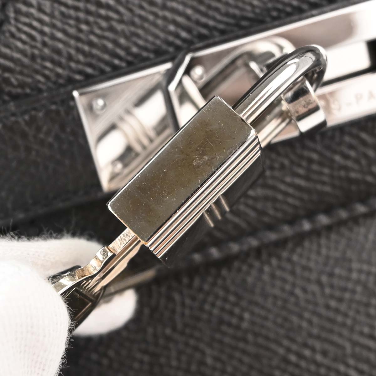 Hermes Black Epsom Birkin 30 Handbag