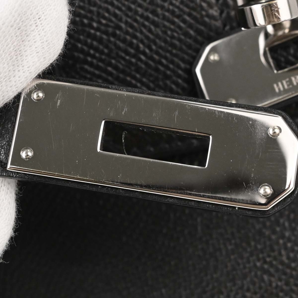 Hermes Black Epsom Birkin 30 Handbag