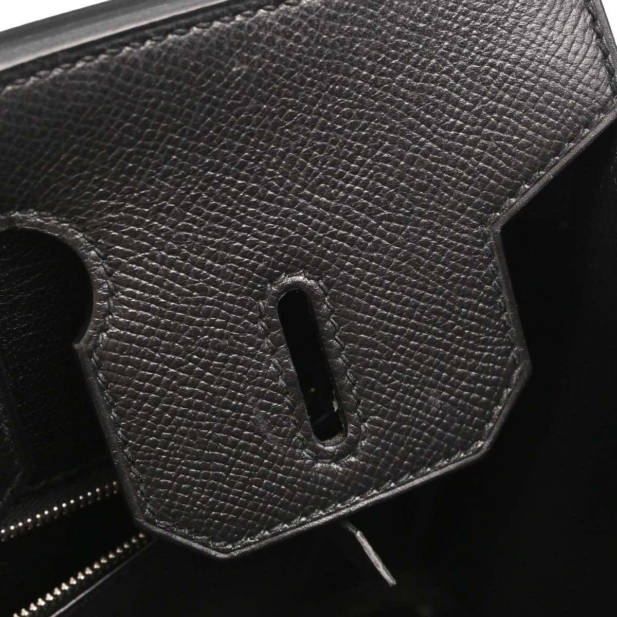 Hermes Black Epsom Birkin 30 Handbag
