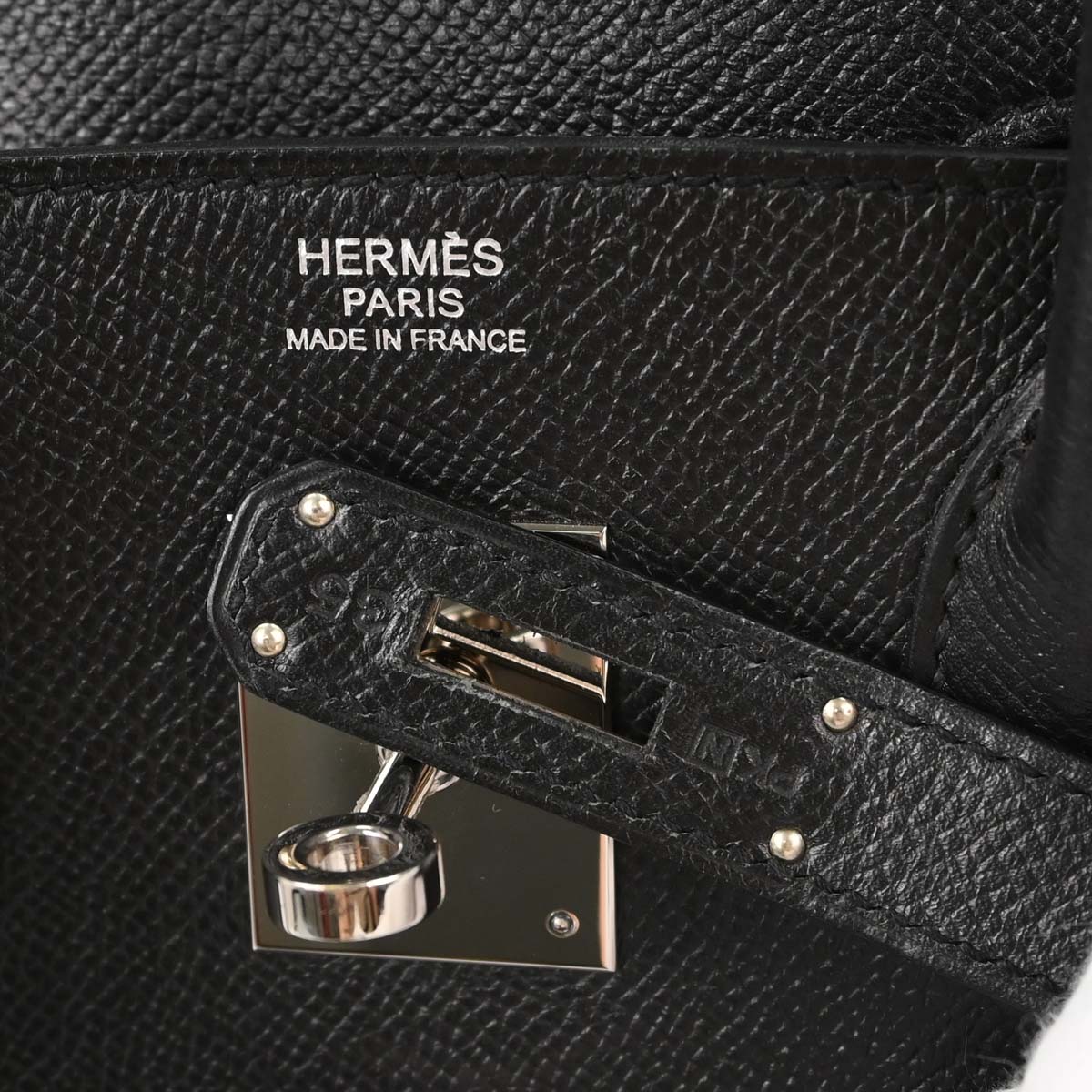Hermes Black Epsom Birkin 30 Handbag