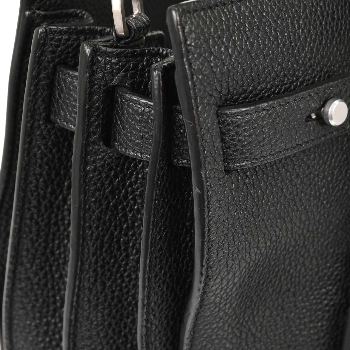 Saint Laurent Black Leather Baby Sac de Jour 2way Shoulder Handbag