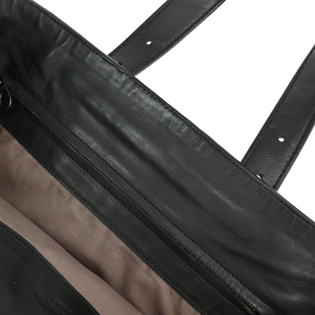 Bottega Veneta Black Lambskin Intrecciato Tote