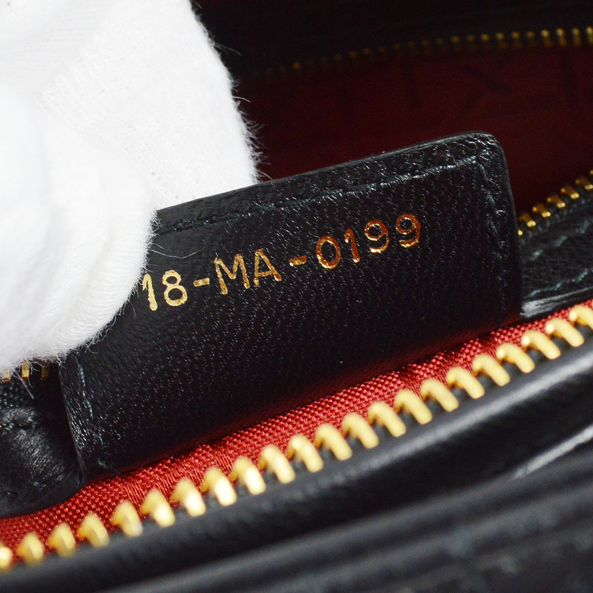 Christian Dior 2019 Black Lambskin Lady Dior Cannage 2way Handbag