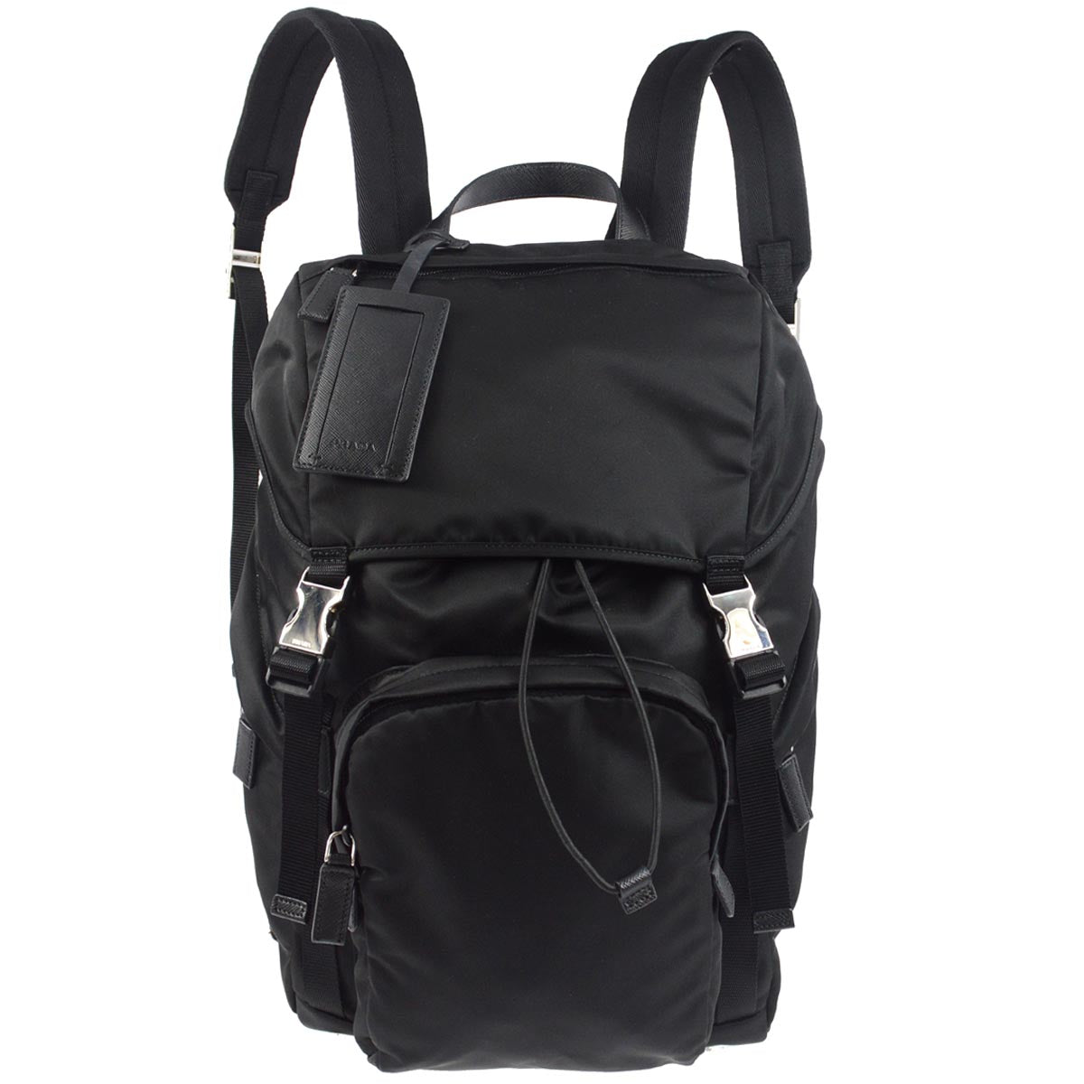 Prada Black Nylon Backpack