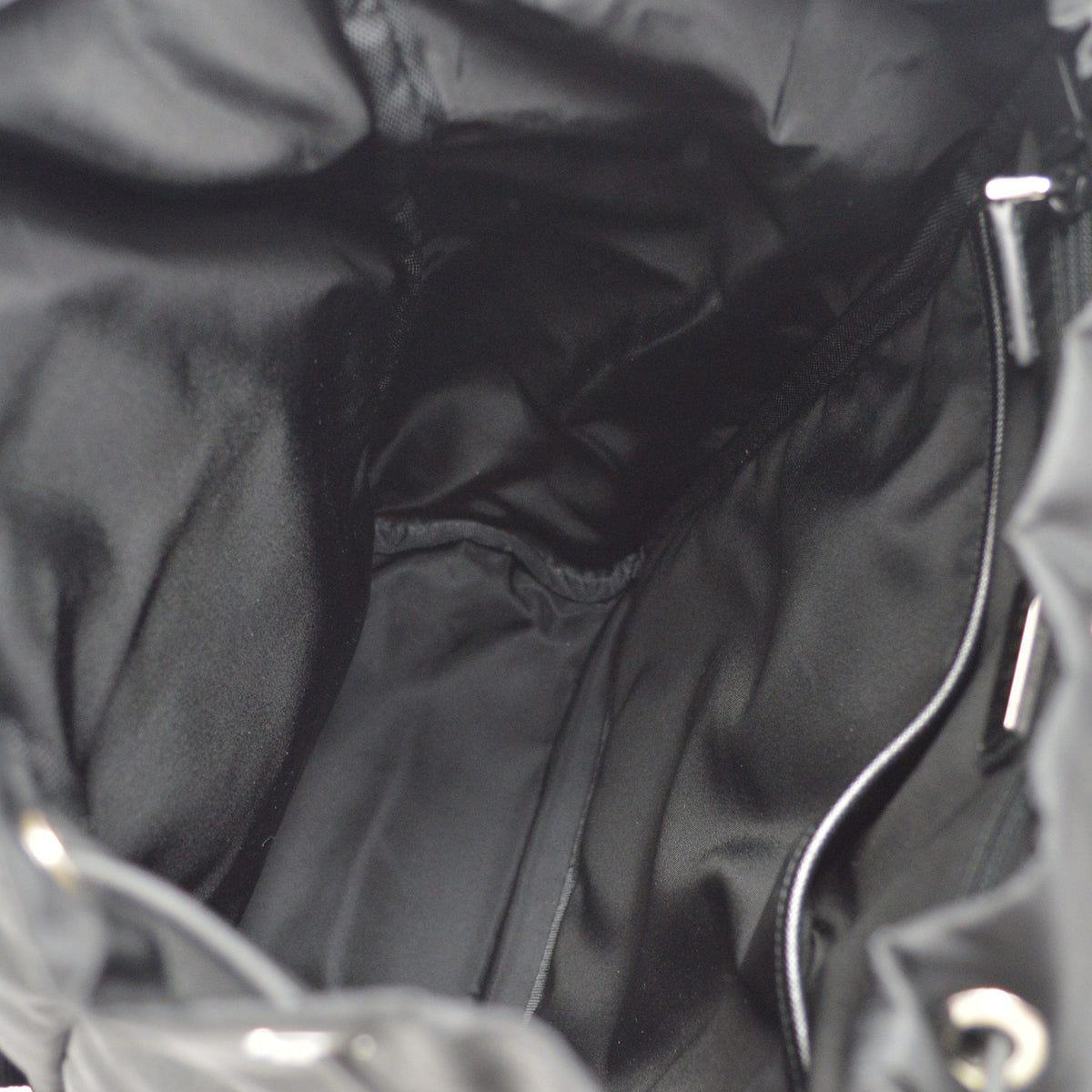 Prada Black Nylon Backpack