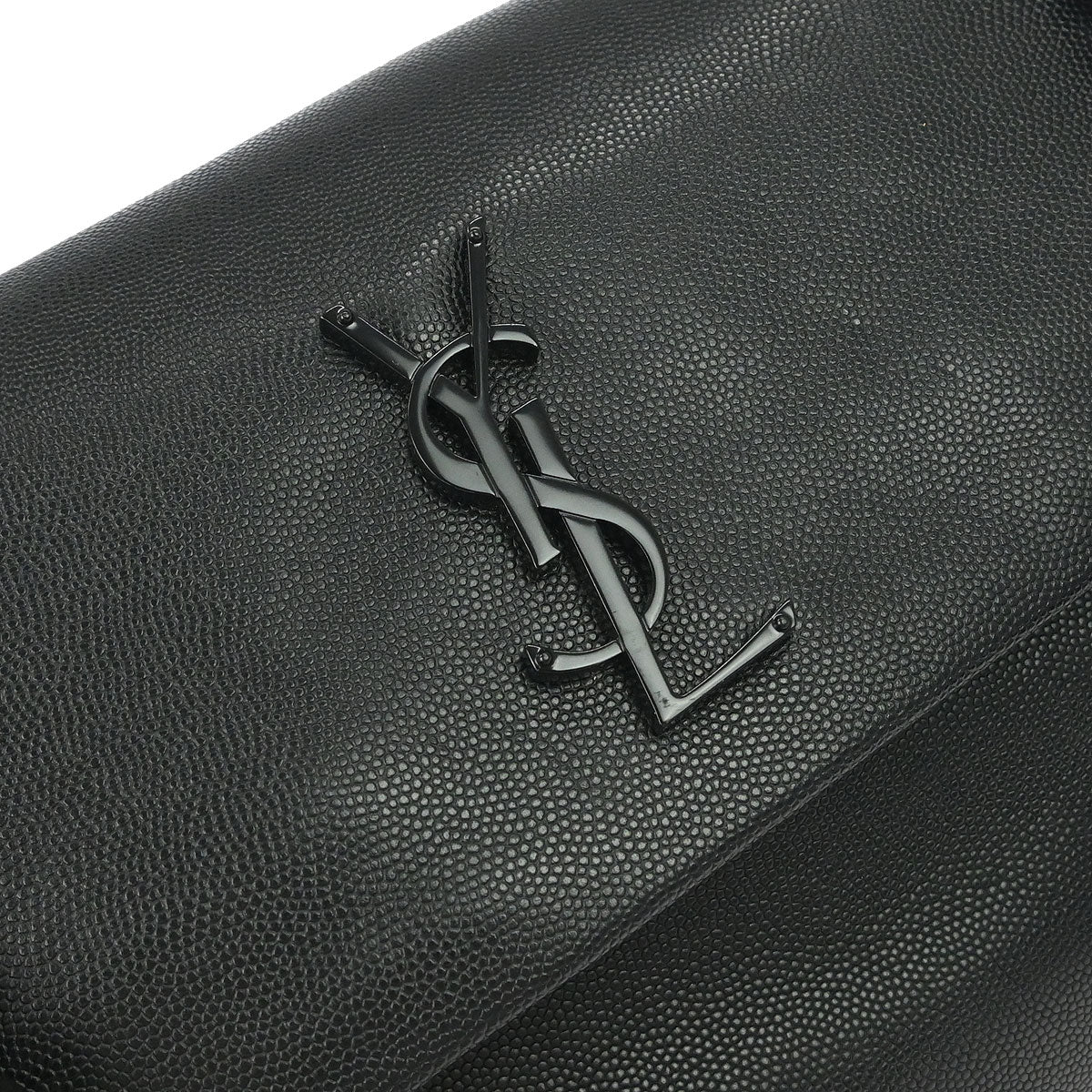 Saint Laurent Black Leather West Hollywood Shoulder Bag