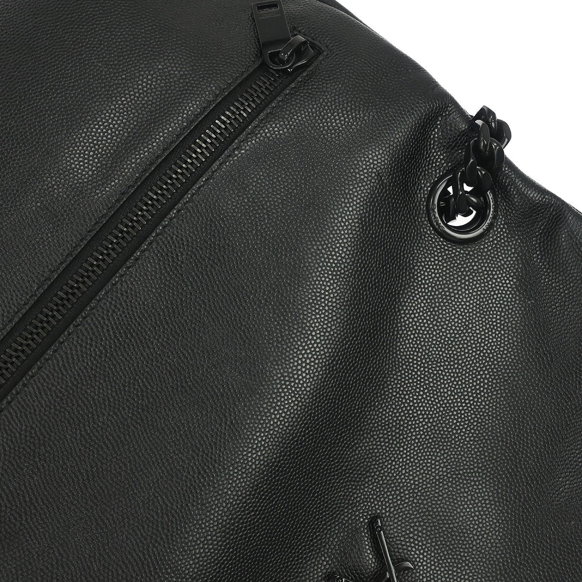 Saint Laurent Black Leather West Hollywood Shoulder Bag