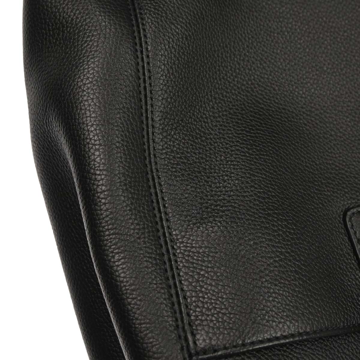 Chanel Black Calfskin Cerf Executive Tote 2way Shoulder Bag