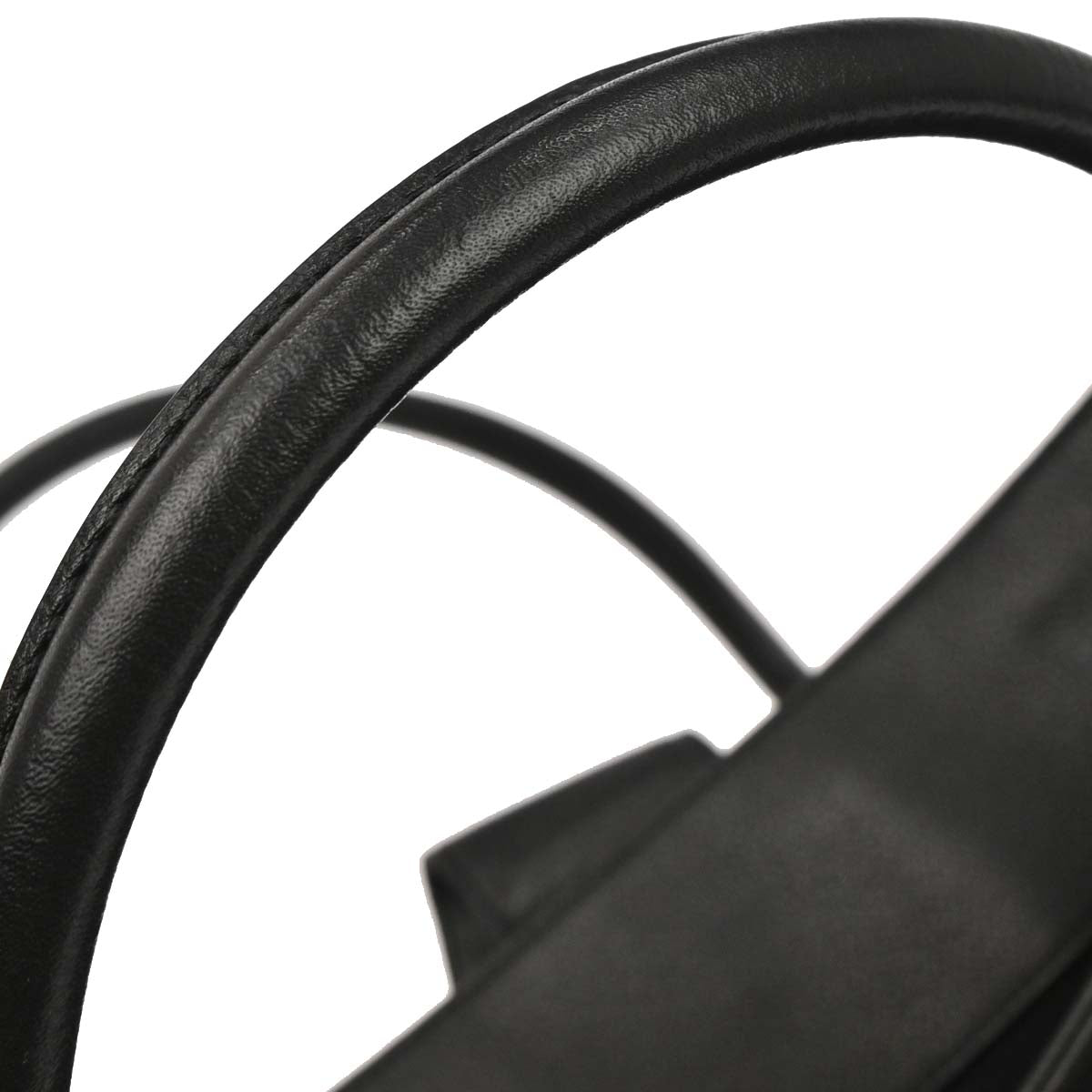 Chanel Black Calfskin Cerf Executive Tote 2way Shoulder Bag