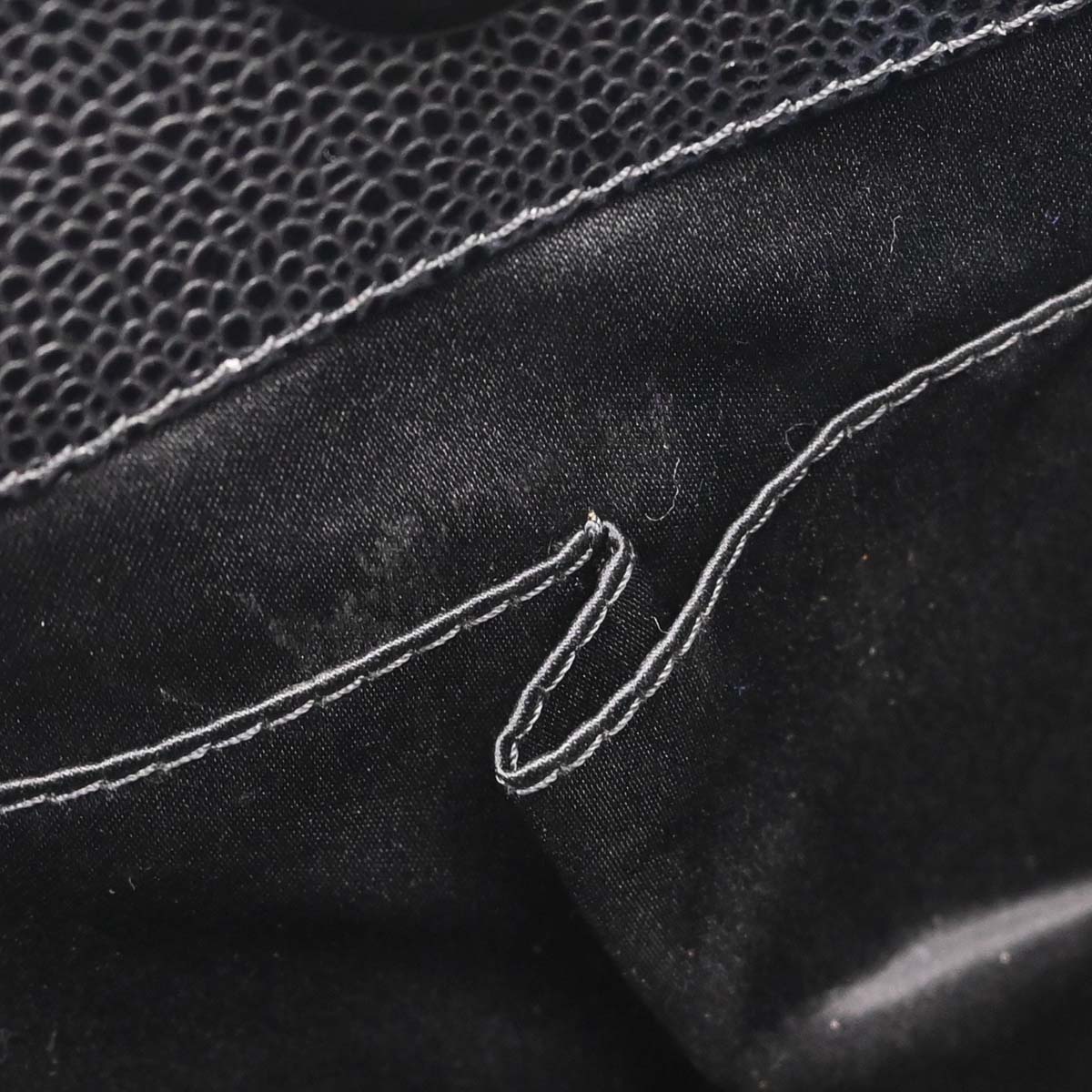 Chanel Black Caviar Skin Grand Shopping Tote GST XL Chain Handbag