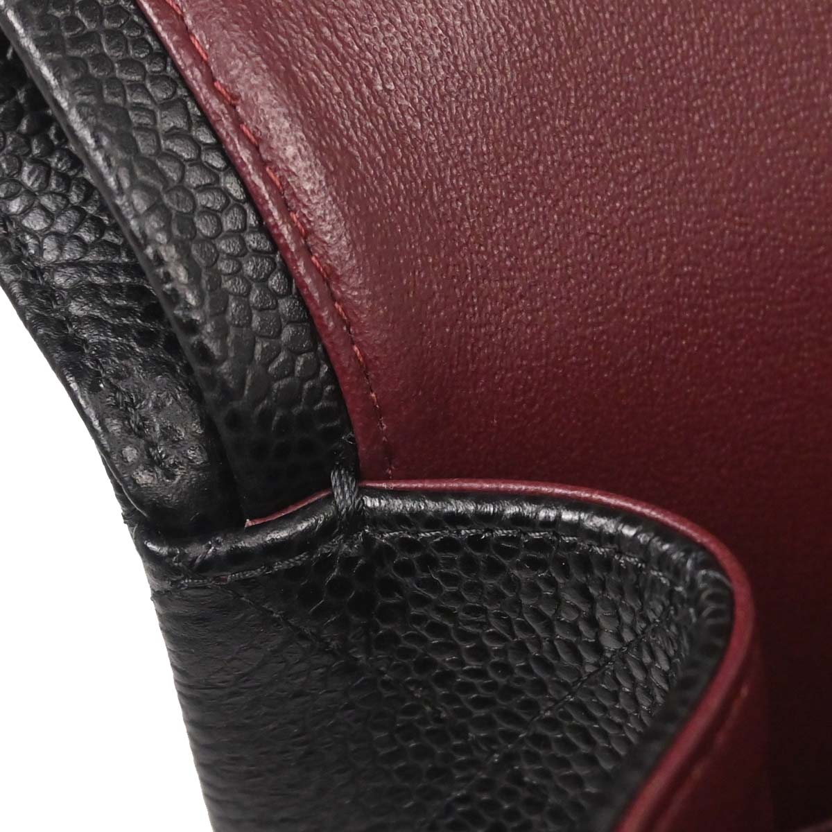 Chanel Black Caviar Skin Maxi Classic Double Flap Shoulder Bag