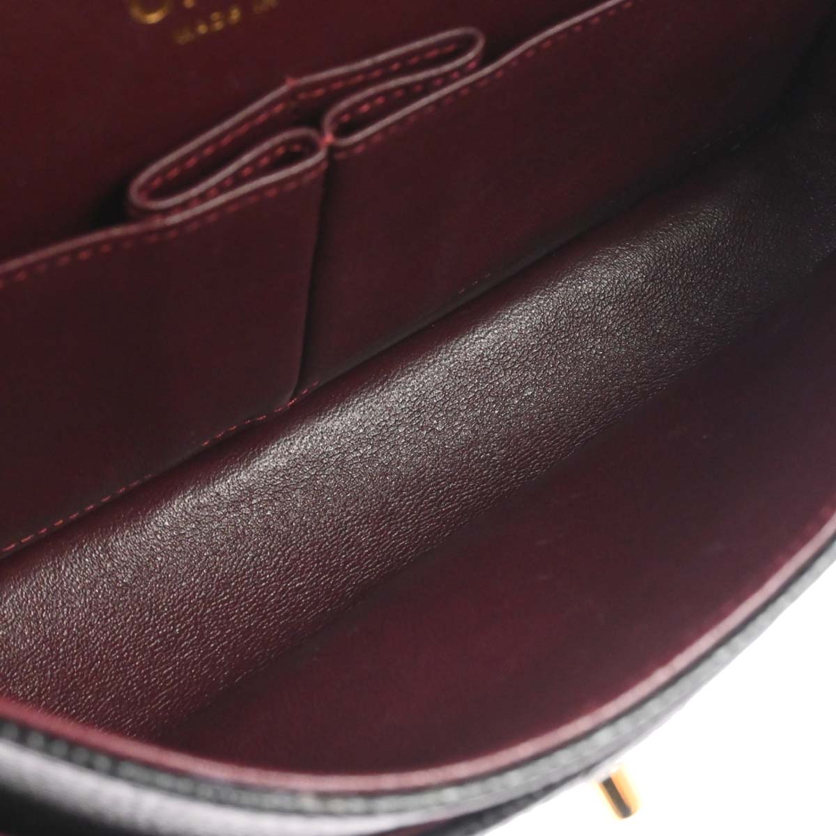 Chanel Black Caivar Medium Classic Double Flap Shoulder Bag