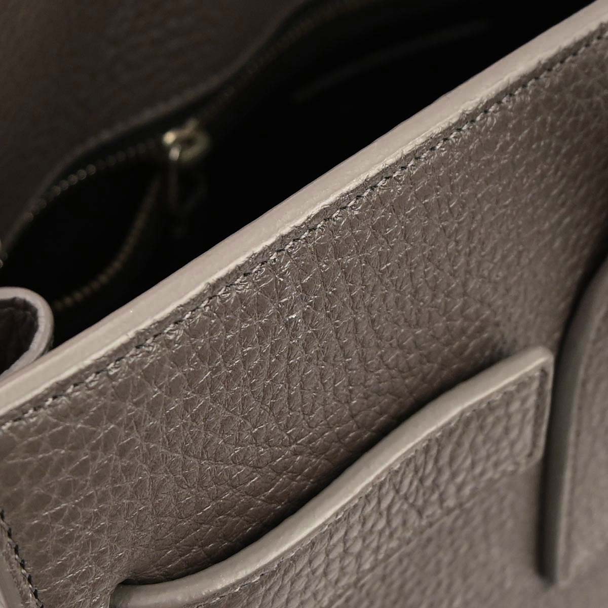 Saint Laurent Gray Sac de Jour 2way Shoulder Handbag