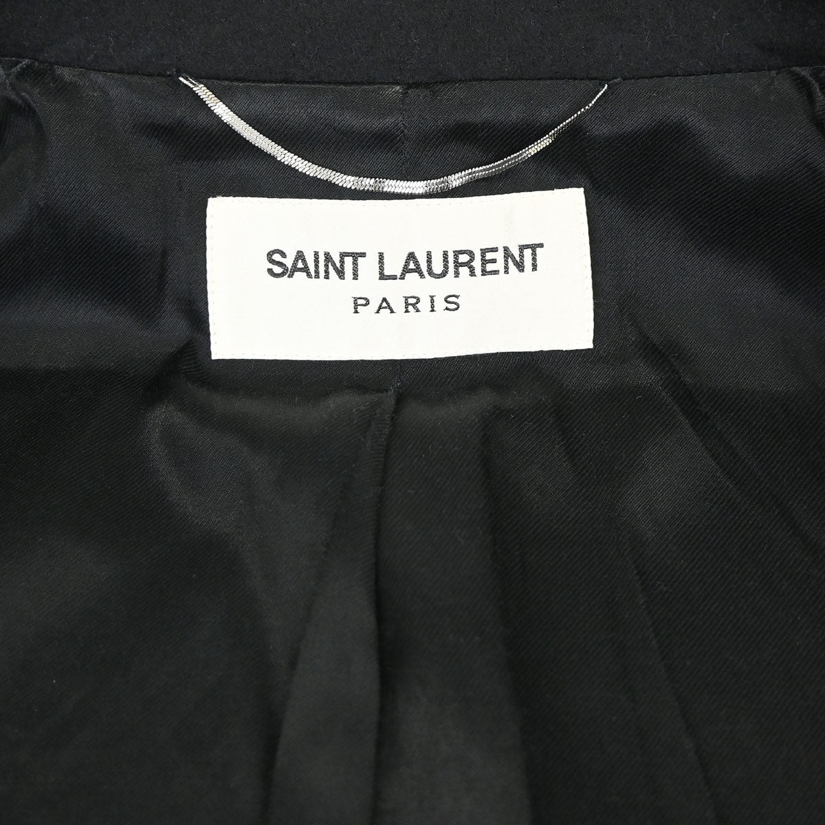 Saint Laurent 2015 Double Breasted Jacket Black #48
