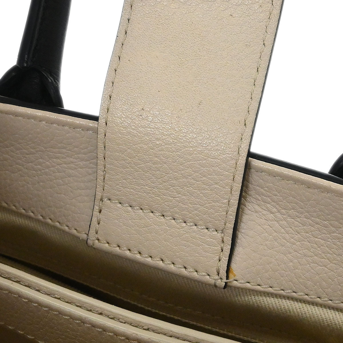 Chanel Black Ivory Calfskin Neo Executive Mini Tote 2way Shoulder Handbag