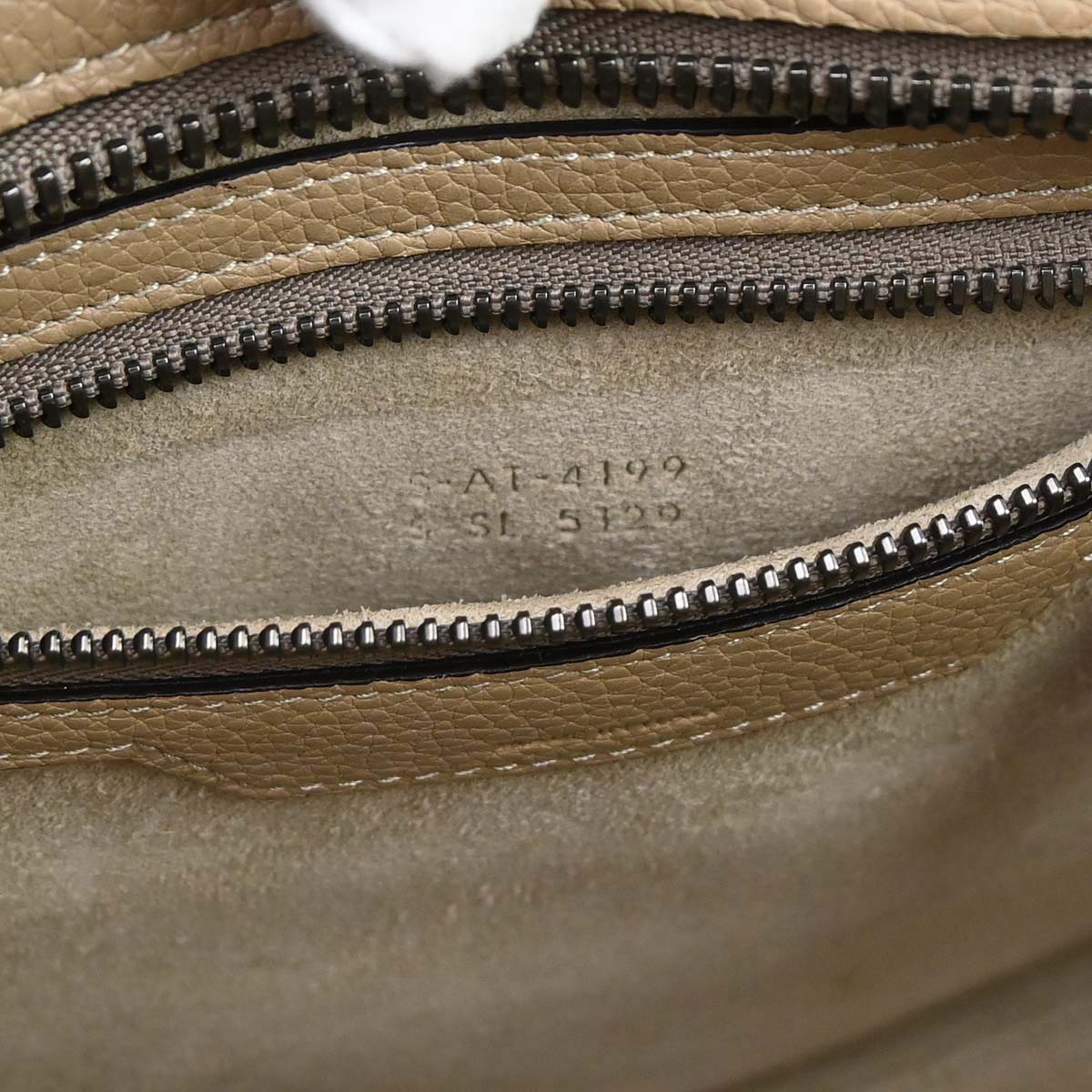Celine Beige Luggage Micro Tote Handbag