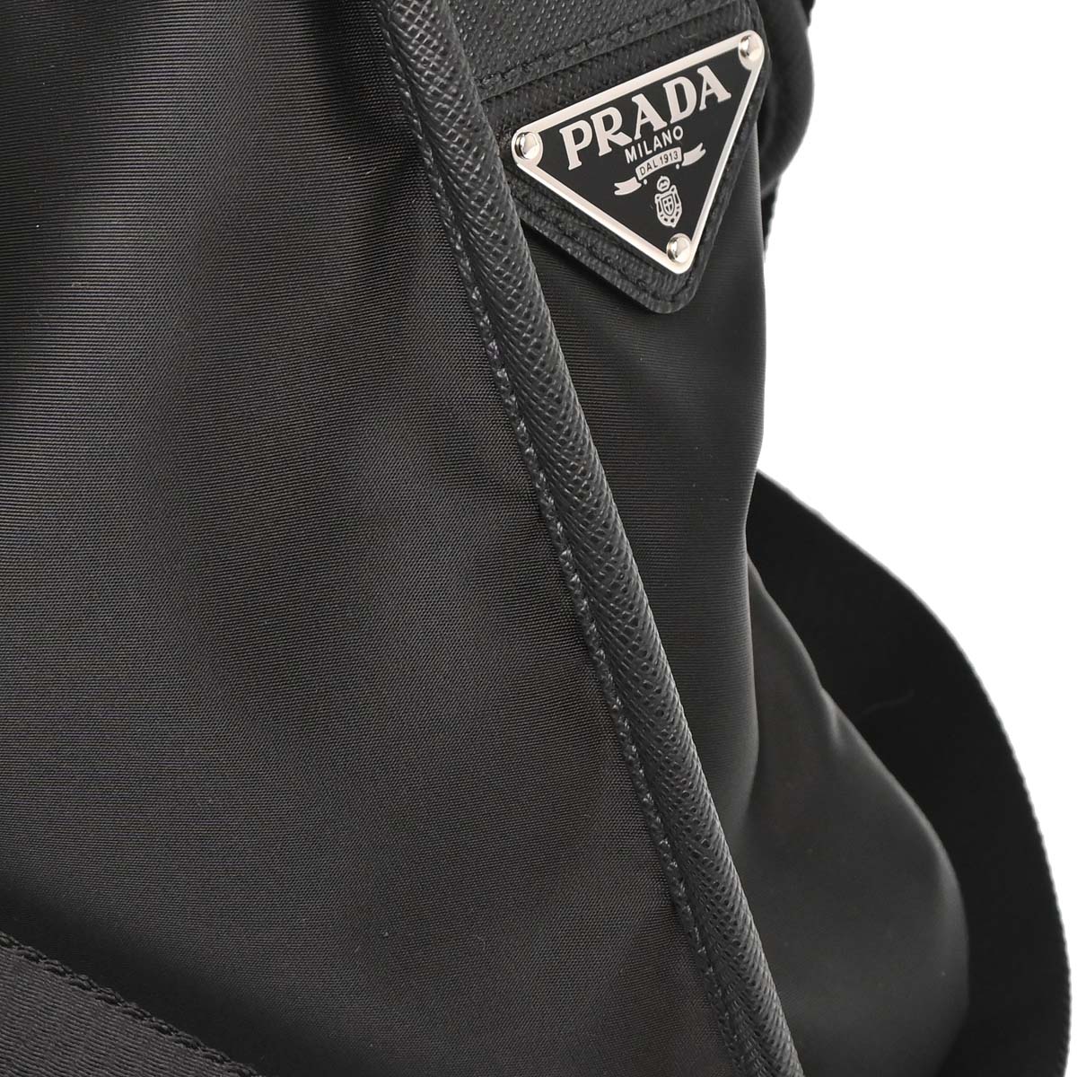 Prada * Black Nylon Shoulder Bag