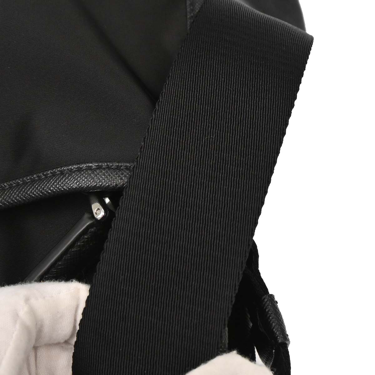 Prada * Black Nylon Shoulder Bag