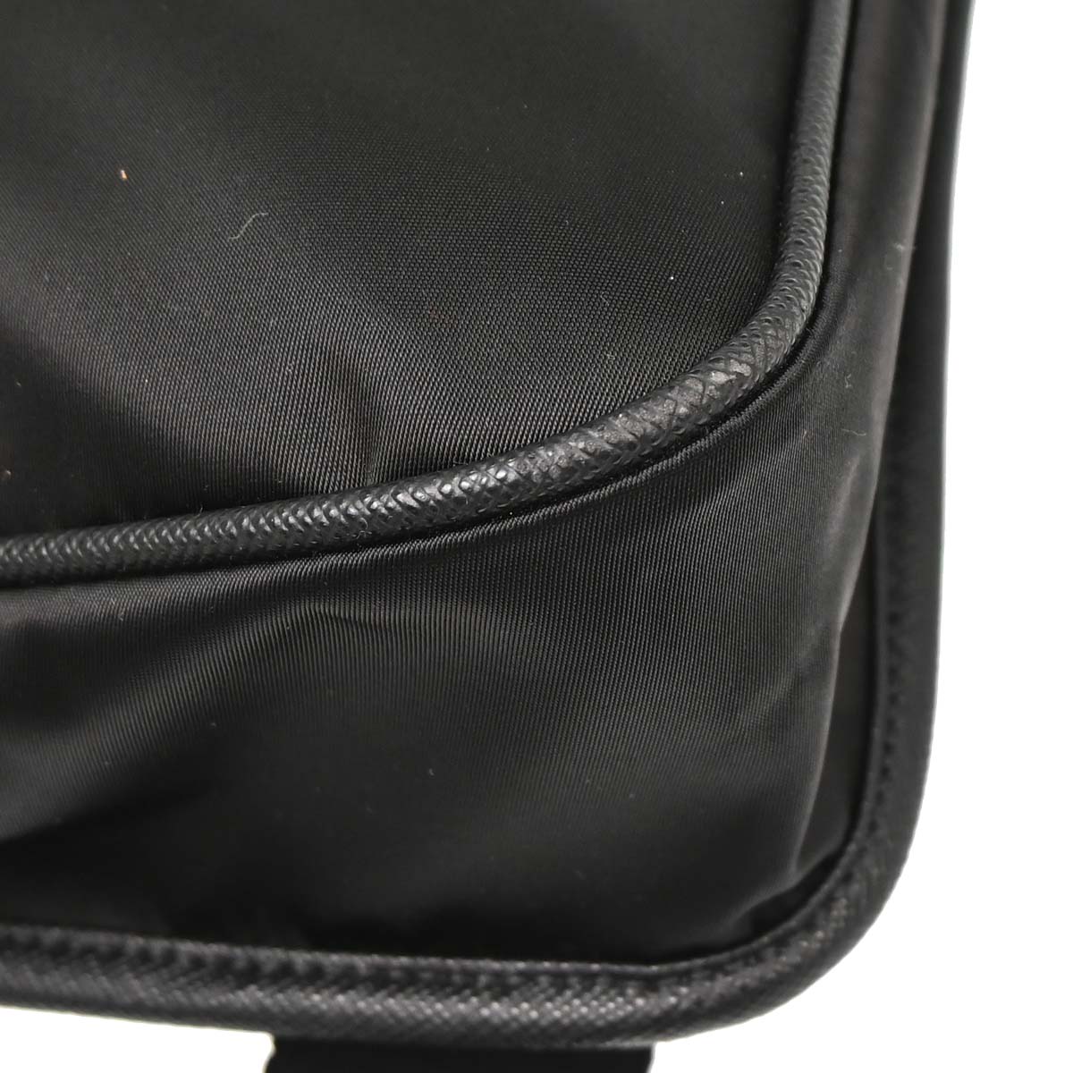 Prada * Black Nylon Shoulder Bag