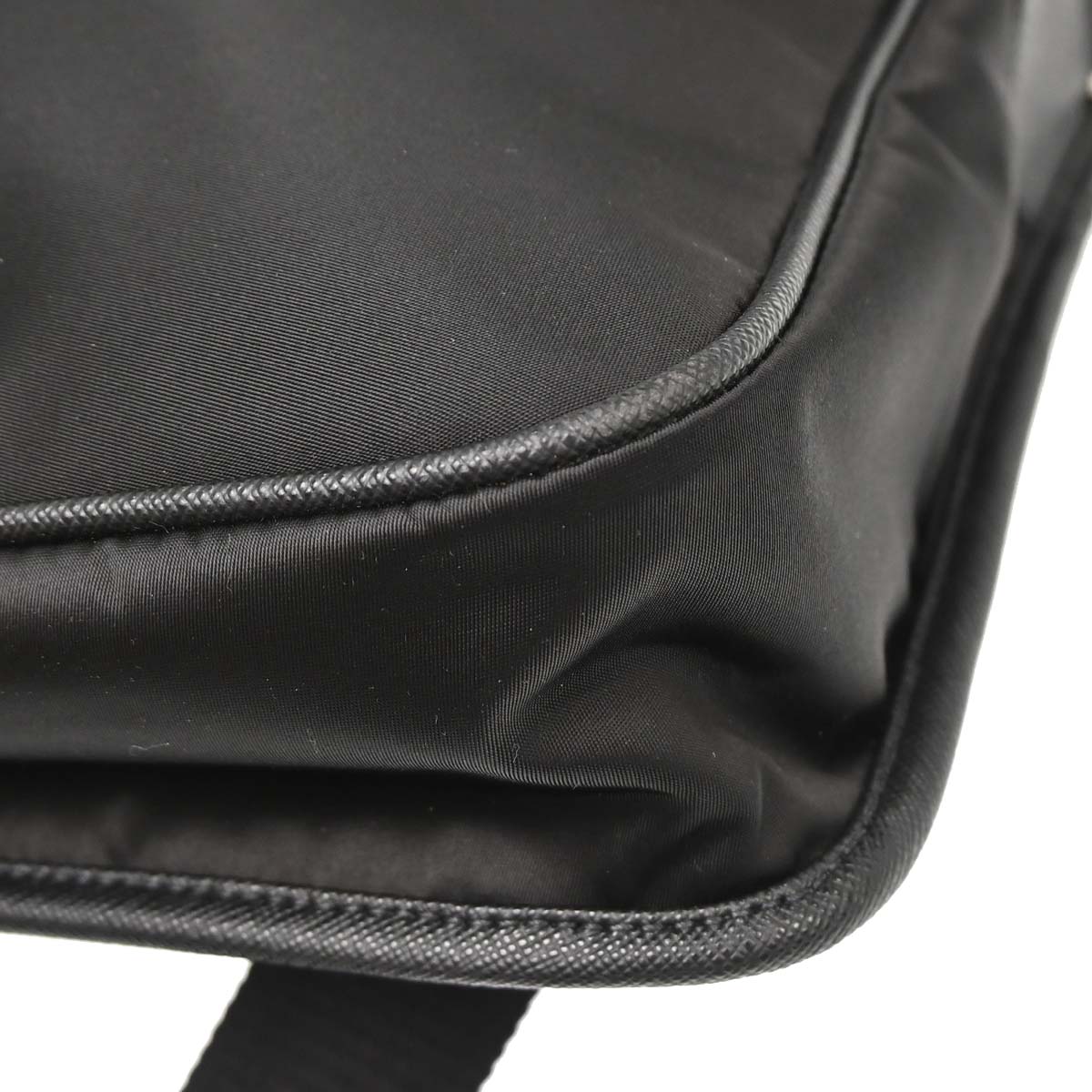 Prada * Black Nylon Shoulder Bag