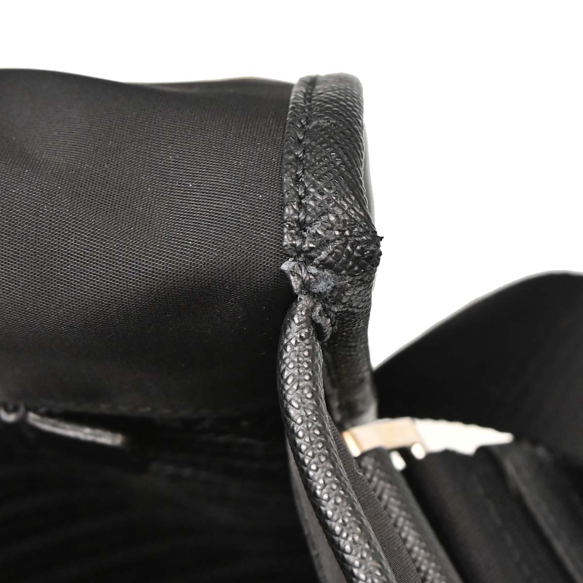 Prada * Black Nylon Shoulder Bag