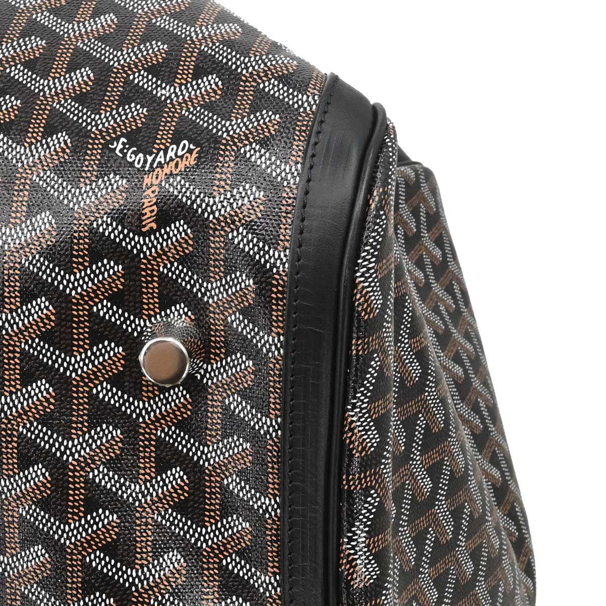 Goyard Black Croisiere 65 Duffle Bag