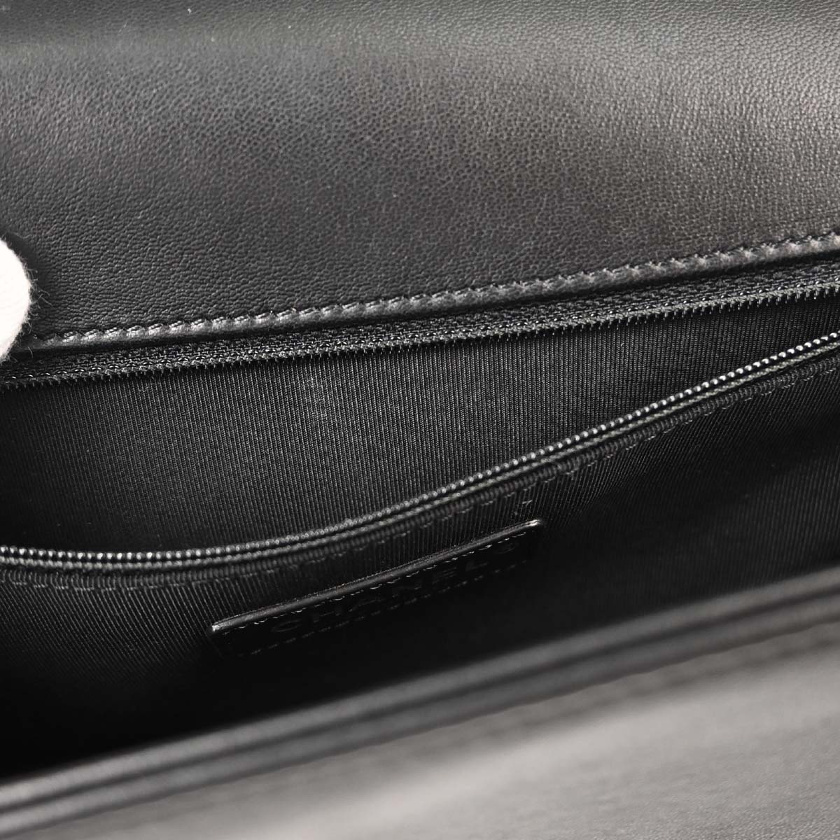 Boy Chanel Black Lambskin Medium Shoulder Bag