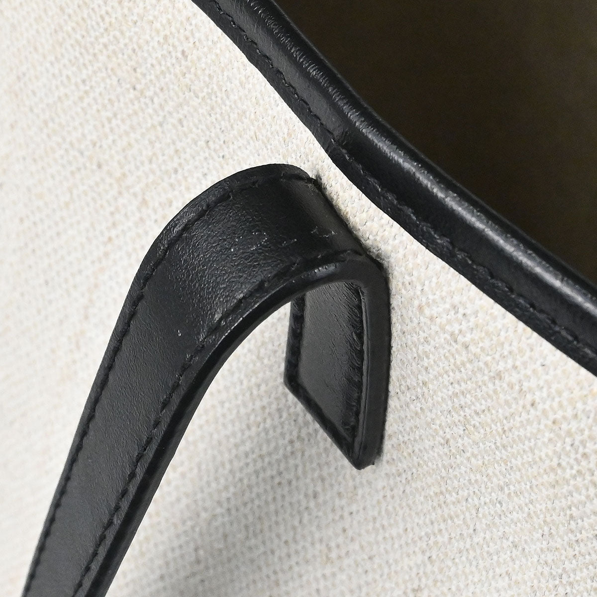 Saint Laurent White Calfskin Teddy Drawstring Tote Handbag