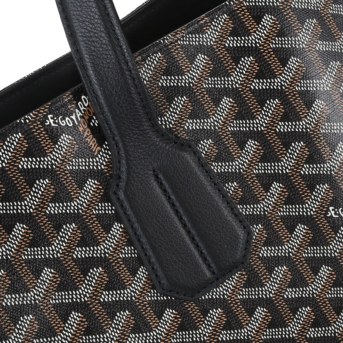 Goyard Black Sac Voltaire 2way Shoulder Tote Handbag