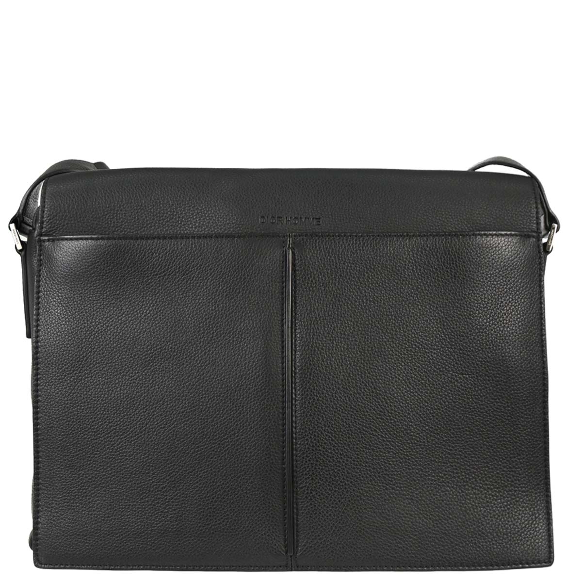 Dior Homme Black Leather Shoulder Bag