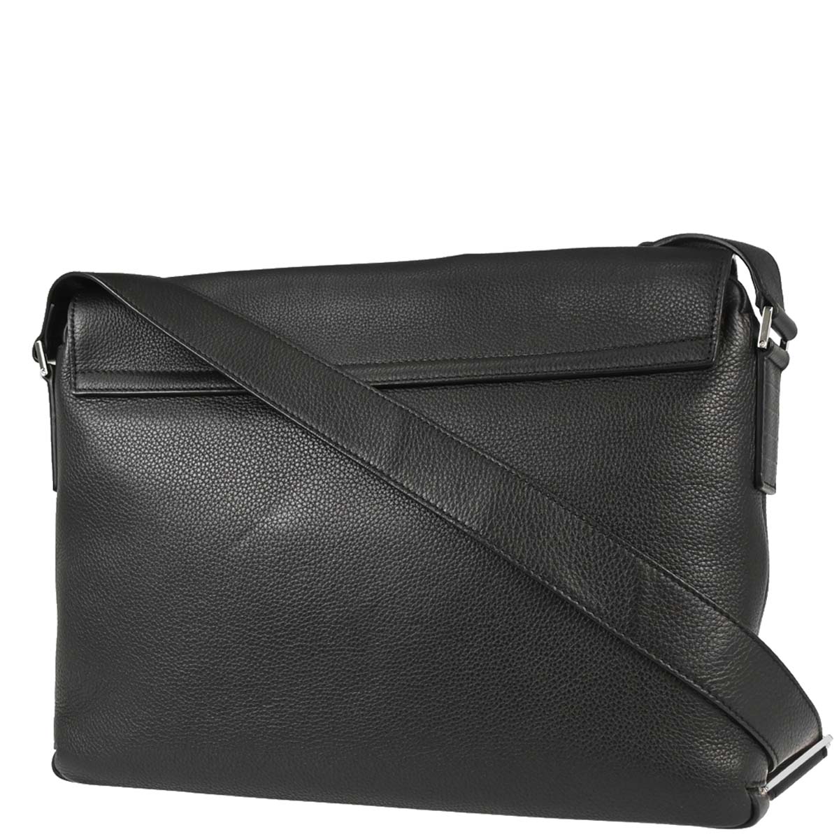 Dior Homme Black Leather Shoulder Bag