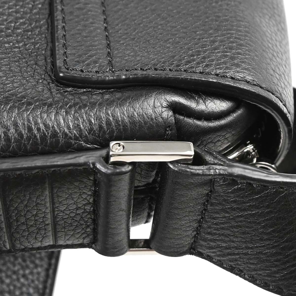 Dior Homme Black Leather Shoulder Bag