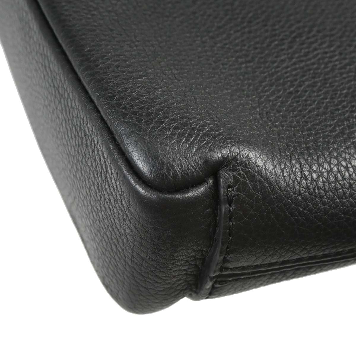 Dior Homme Black Leather Shoulder Bag