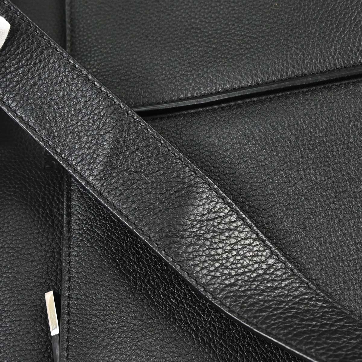 Dior Homme Black Leather Shoulder Bag