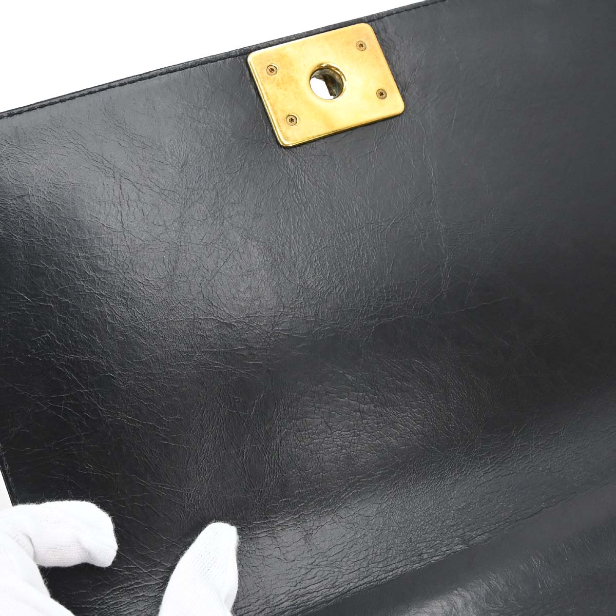 Boy Chanel 2015-2016 Black Calfskin Medium Shoulder Bag