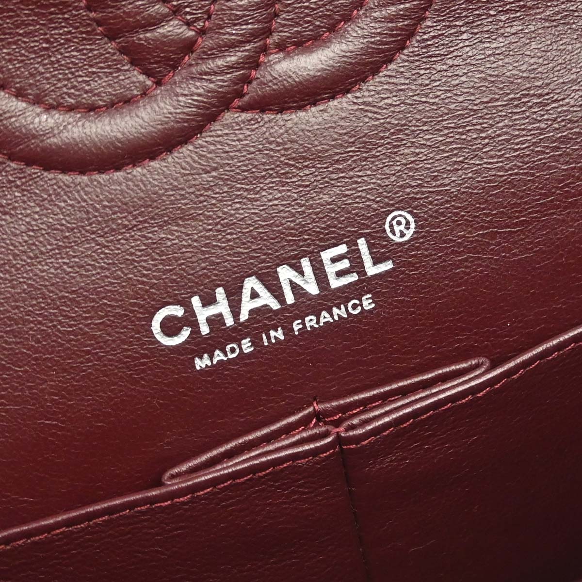 Chanel 2011 Black Lambskin Medium Classic Double Flap Shoulder Bag