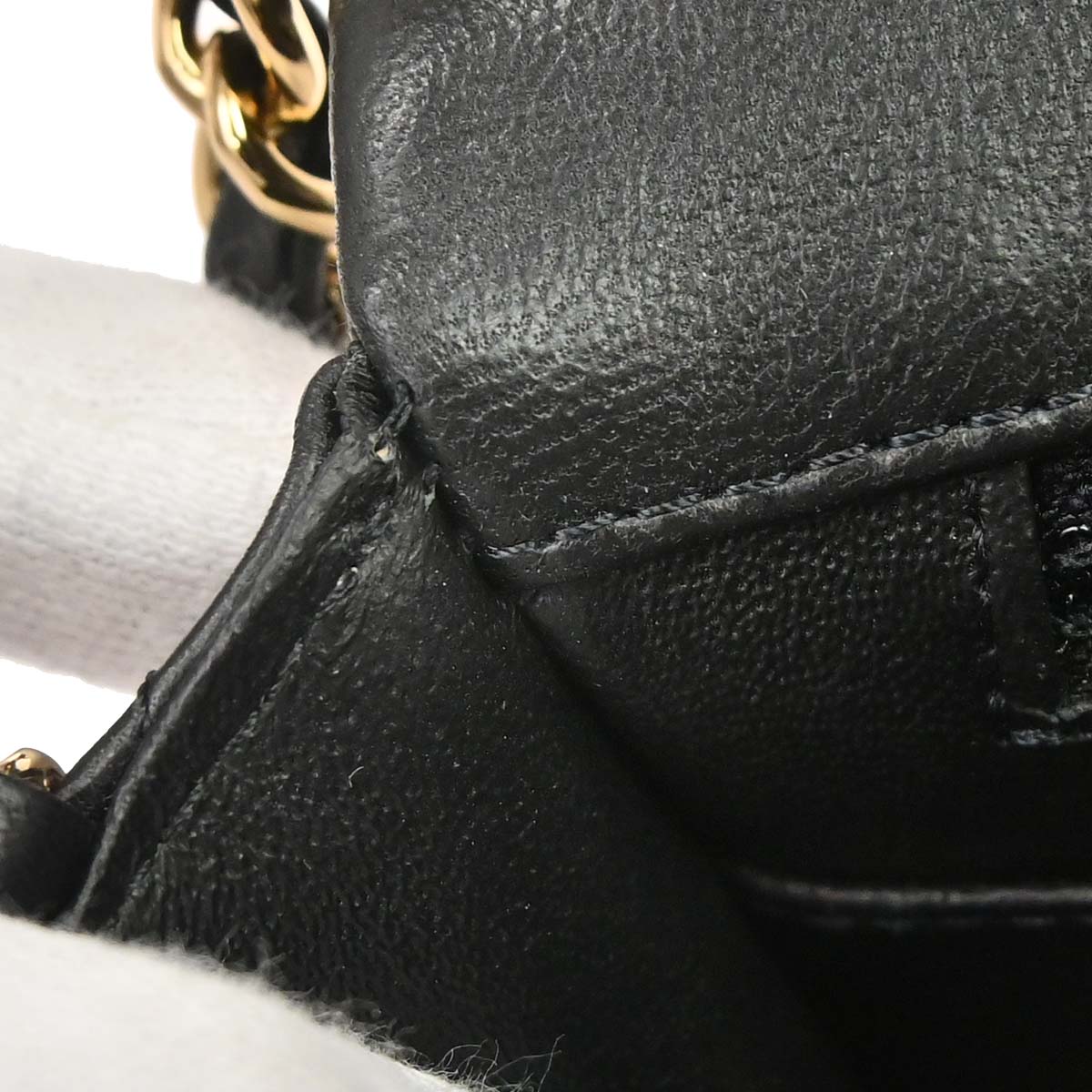 Chanel 2015-2016 Black Lambskin Mini Classic Square Flap Shoulder Bag 17