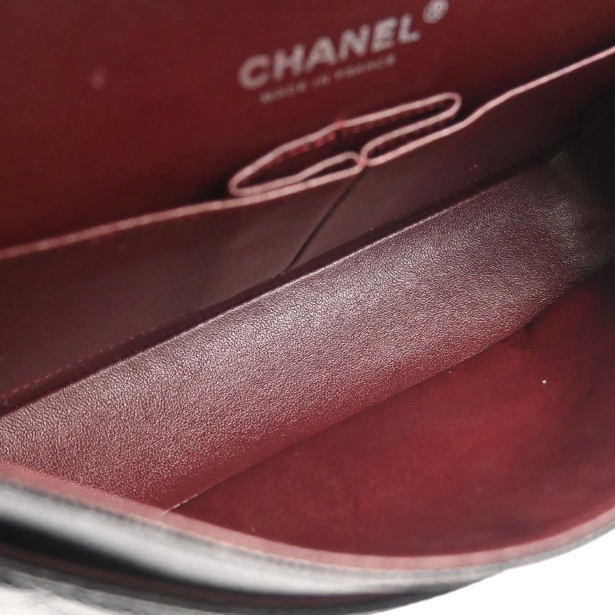 Chanel Black Caviar Skin Medium Classic Double Flap Shoulder Bag