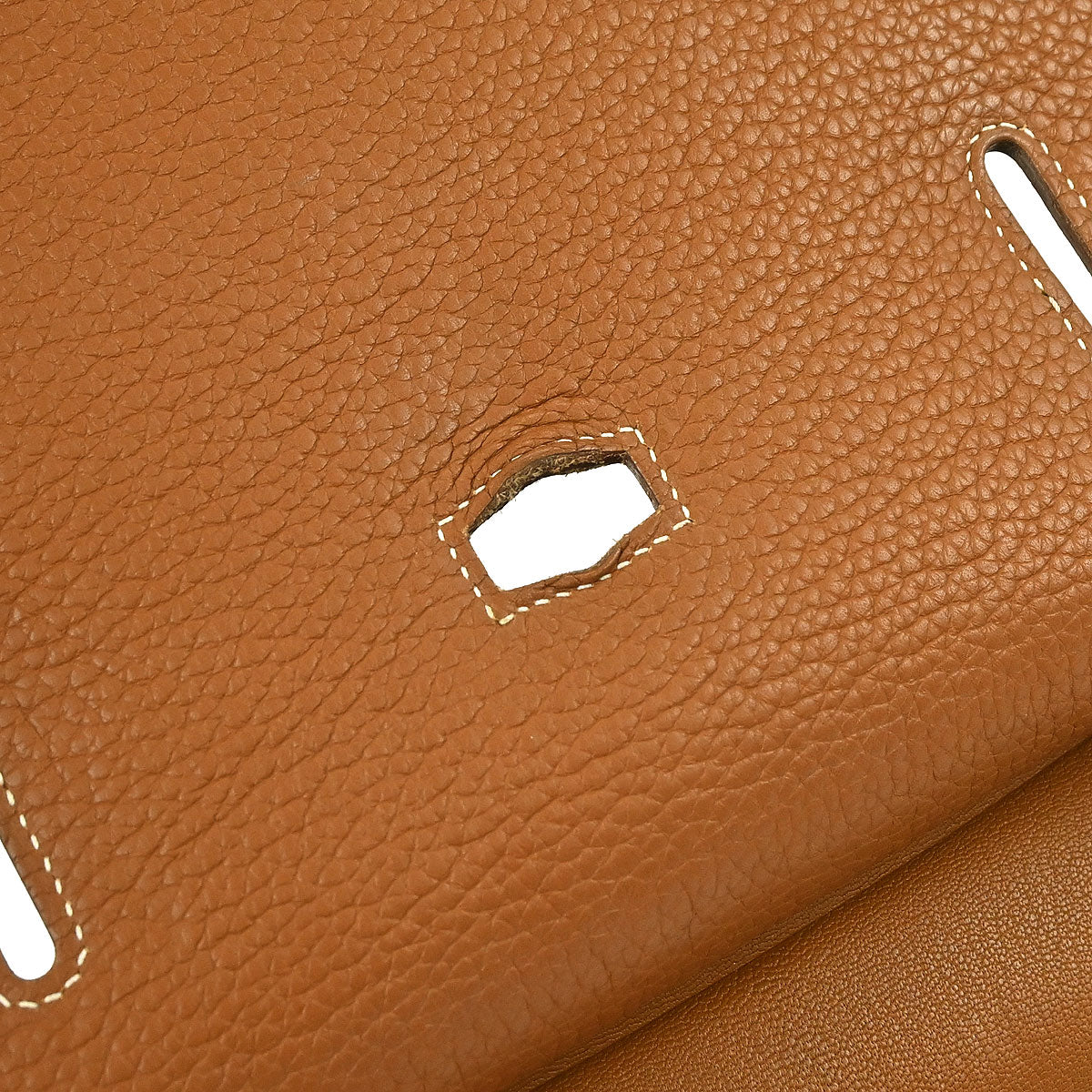 Hermes Gold Taurillon Clemence Jypsiere 31 Bag