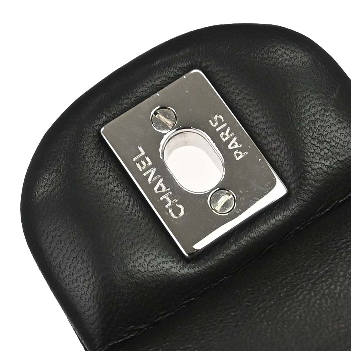 Chanel 2013-2014 Black Lambskin Medium Classic Double Flap Shoulder Bag