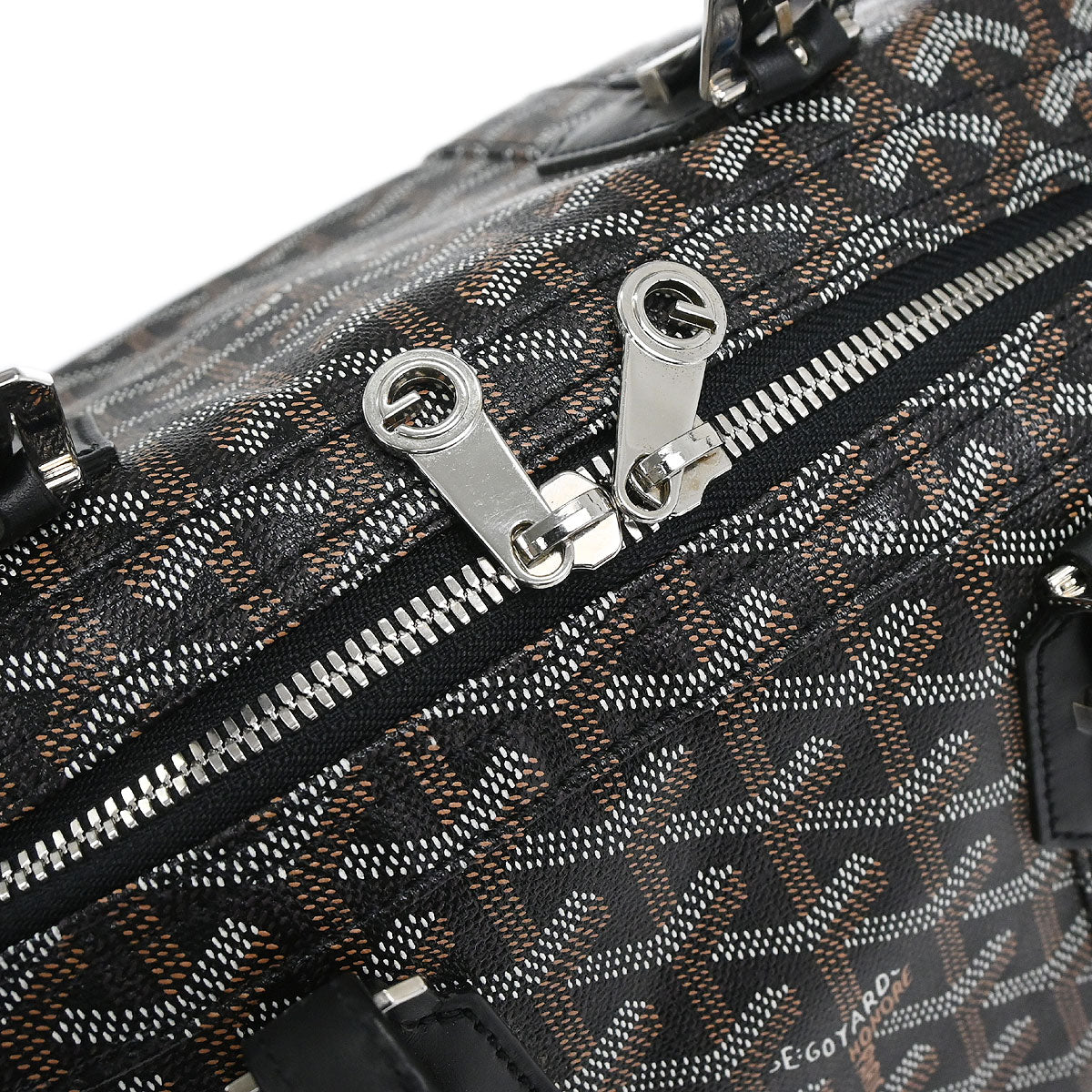Goyard Black Croisiere 40 Handbag