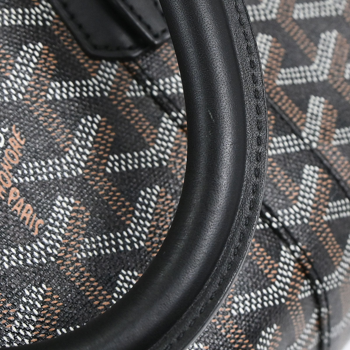 Goyard Black Croisiere 40 Handbag