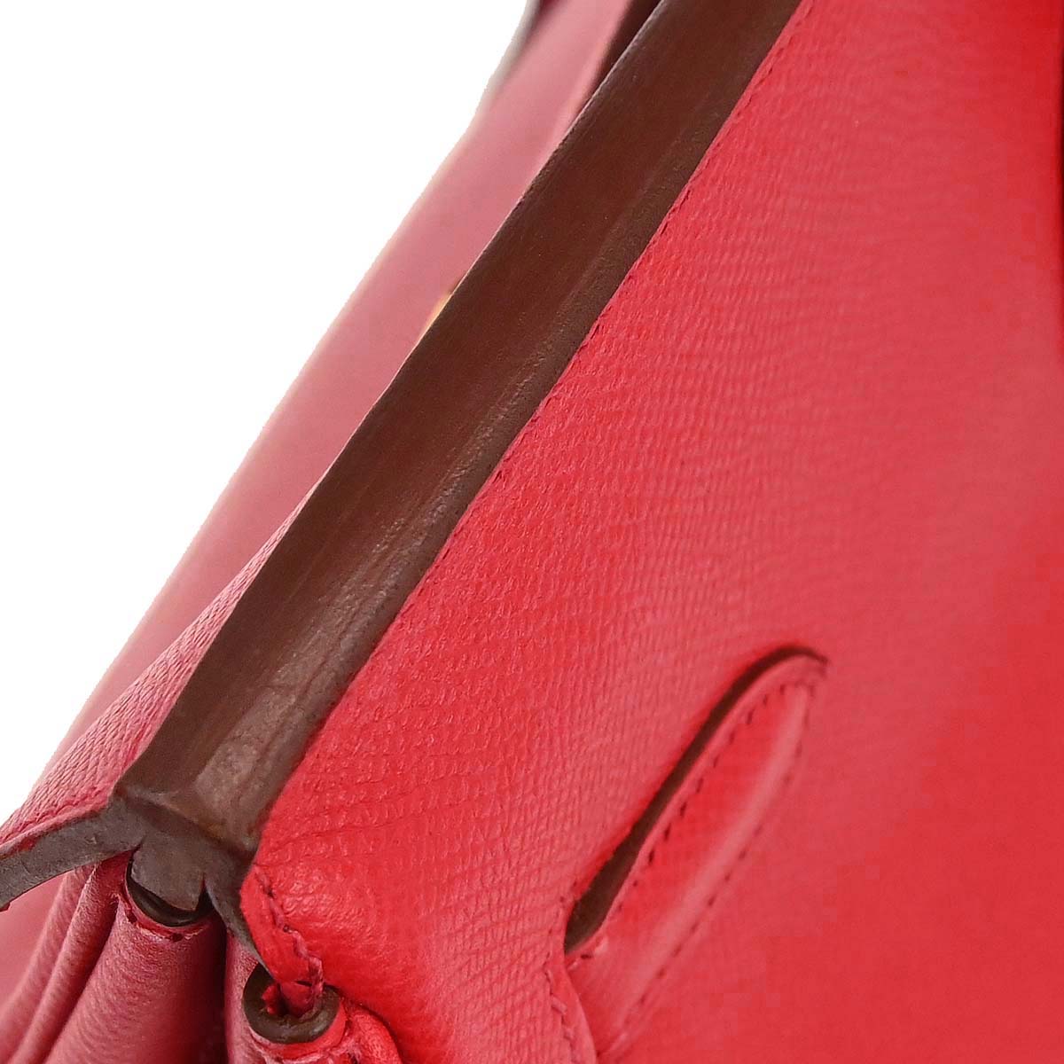 Hermes Rouge Casaque Epsom Birkin 40 Handbag