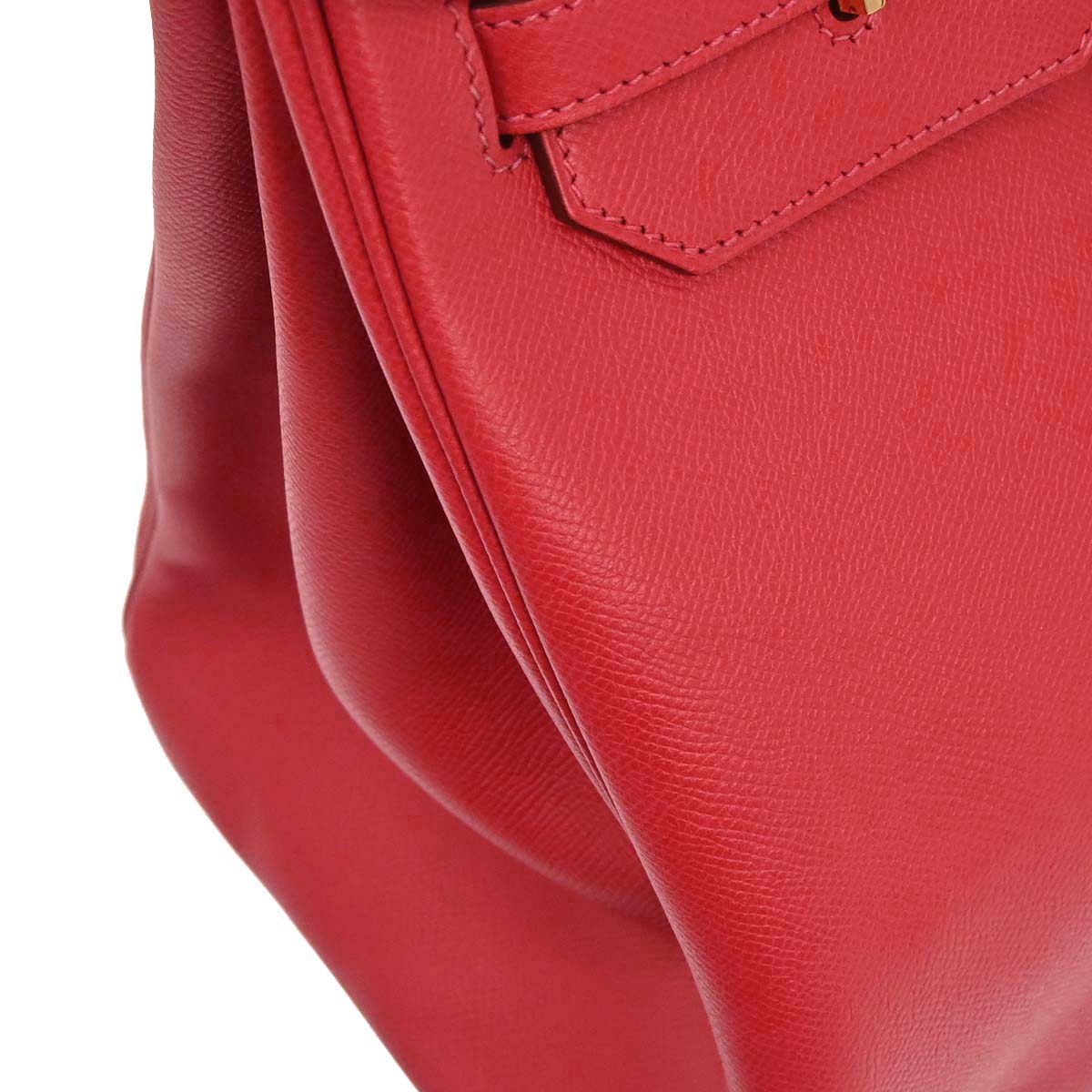 Hermes Rouge Casaque Epsom Birkin 40 Handbag