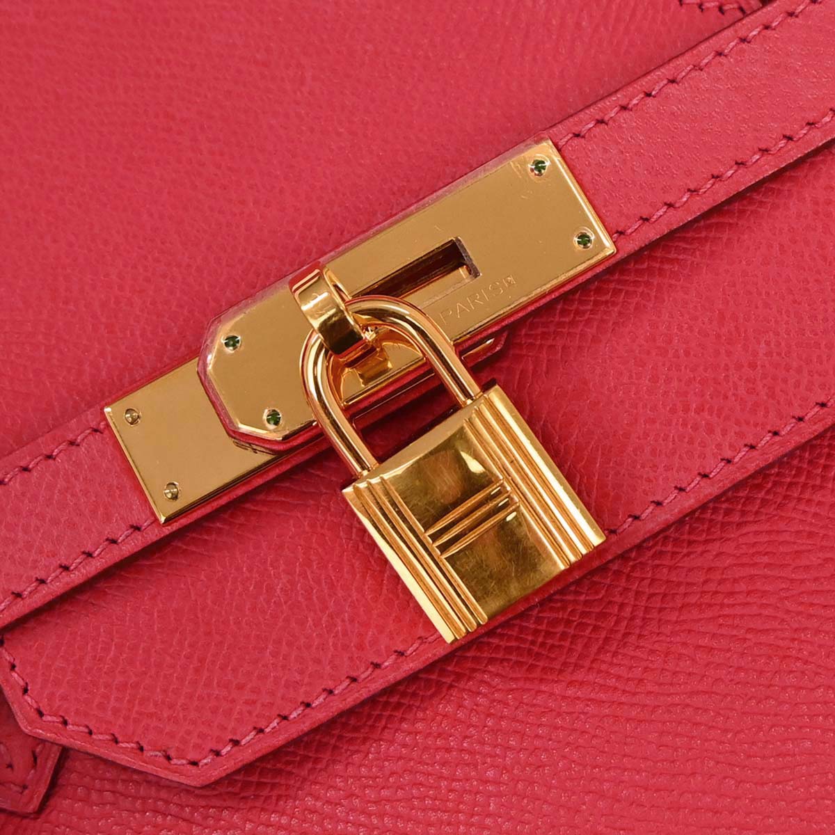 Hermes Rouge Casaque Epsom Birkin 40 Handbag